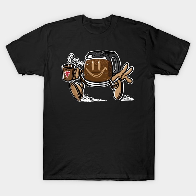 Coffee Run T-Shirt by eShirtLabs